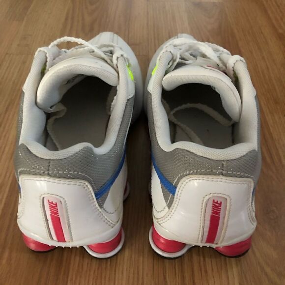 NIKE SHOX CONUNDRUM SI DELIVER White/Pink/Blue - Picture 5 of 8